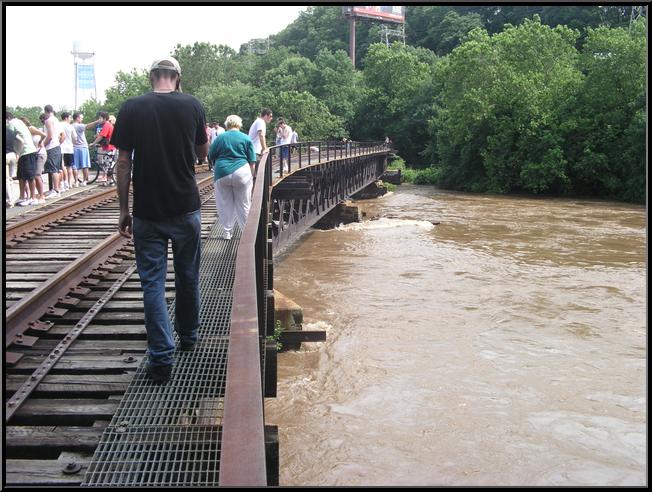 Schuylkill River from Railroad Bridge