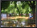 Venice Island Rec Center--Flooded Play Area