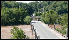 Views from the Manayunk Bridge -- Green Lane bridge